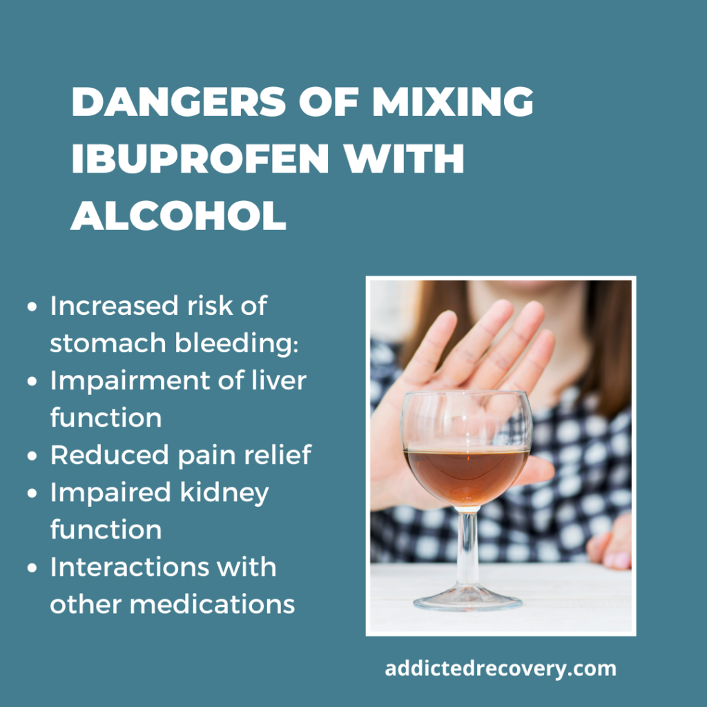 Risks of Mixing Ibuprofen and Alcohol